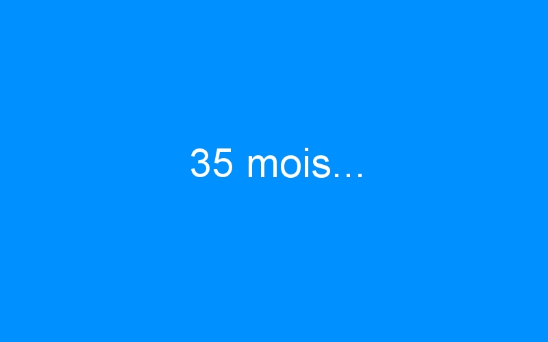 You are currently viewing 35 mois…