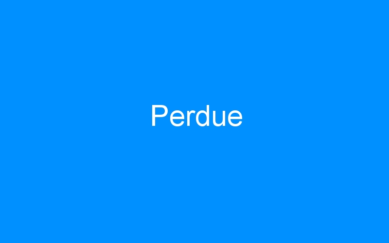 You are currently viewing Perdue